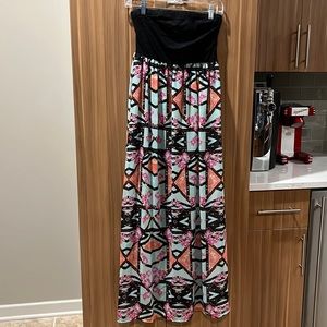 Xhilaration Strapless Maxi